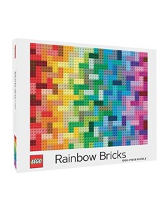 Пазл Rainbow Bricks 1000 элементов Lego