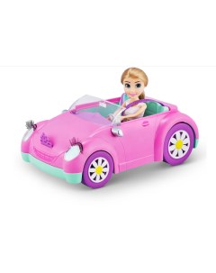 Игровой набор Sparkle Girlz Принцесса и кабриолет 10028 розовый Zuru