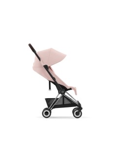 Прогулочная коляска Coya рама Chrome Peach Pink Cybex