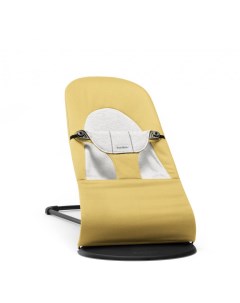 Кресло шезлонг Alance Cotton Jersey желтый с серым Babybjorn