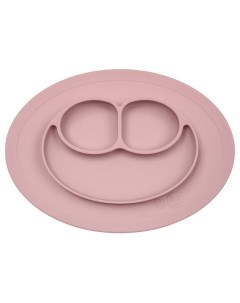 Тарелка детская Mini mat нежно розовая Ezpz