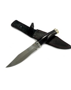 Нож Военный Смерч 95Х18 черный граб Мастерская сковородихина