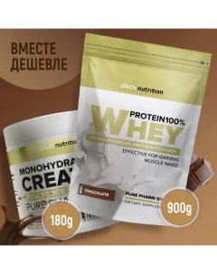 Комплекс Протеин шоколад Креатин 900 180 г порошок Atech nutrition