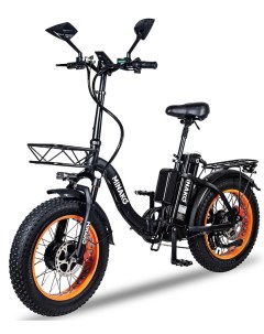 Электровелосипед F11 Pro Dual полный привод Оранжевый обод Minako