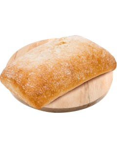 Хлеб подовый Чиабатта пшеничный целый с сыром 300 г Nobrand