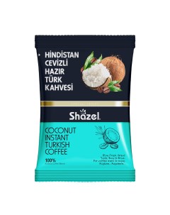 Кофе растворимый со вкусом шоколада и кокоса 100 г Shazel