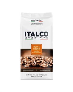 Кофе Dolce Crema 1 кг Italco