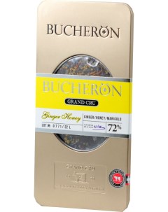 Шоколад Grand Cru горький с имбирем пыльцой васильком и календулой 100 г Bucheron