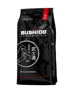 Кофе Black Katana в зернах 1 кг Bushido