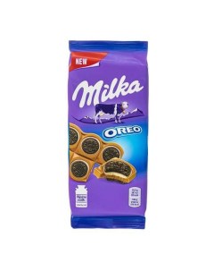 Шоколад молочный с печеньем Oreo 92 г Milka