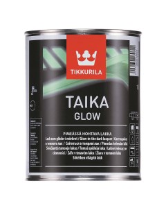 Лак Taika Glow светящийся в темноте матовый 0 33л Tikkurila