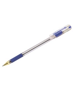 Ручка шариковая MC Gold синяя 0 5мм грип штрих код Munhwa
