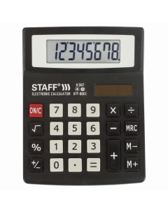 Калькулятор настольный STF 8008 2 шт Staff