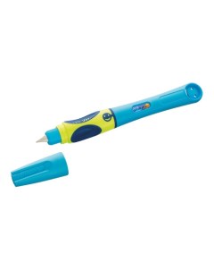 Перьевая ручка School Griffix PL809184 NeonFreshBlue A для правшей блистер Pelikan