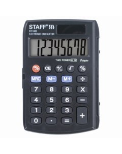 Калькулятор карманный STF 883 95х62 мм 2 шт Staff