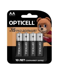 Батарейки AA 4 шт Opticell
