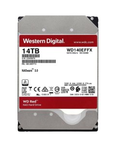 Жесткий диск 14TB SATA 6Gb s WD140EFFX NAS Red 5400rpm 512Mb 3 5 Western digital