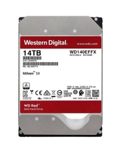 Жесткий диск 3 5 14 Tb 5400rpm 512Mb cache WD140EFFX SATA III 6 Gb s Western digital