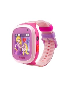 Смарт часы Disney Принцесса Рапунцель розовый фиолетовый Кнопка жизни