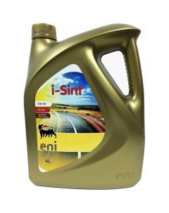 Моторное масло I Sint 5W 40 4л синтетическое Eni