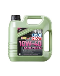 Моторное масло Molygen New Generation 10W 40 4л полусинтетическое Liqui moly
