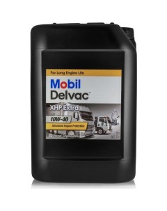 Моторное масло Delvac XHP Extra 10W 40 20л синтетическое Mobil