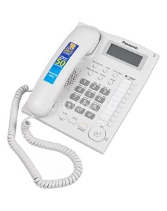 Проводной телефон KX TS2388RUW белый Panasonic