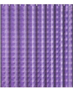 Штора для ванной 180х200 фиолетовый Fashun