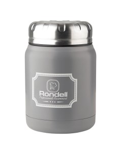 Термос Grey Picnic 0 5л с широким горлом нерж сталь Rondell