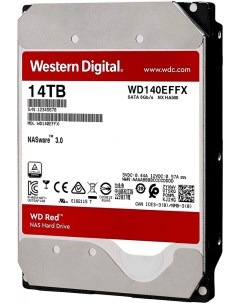 Жесткий диск HDD 14Tb Red 3 5 5400rpm SATA3 WD140EFFX Western digital