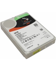 Жесткий диск HDD 10Tb IronWolf 3 5 7200rpm 256Mb SATA3 ST10000VN0004 Seagate