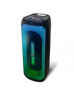 Портативная акустика PBS3002 120 Вт FM AUX USB microSD Bluetooth подсветка черный Bq