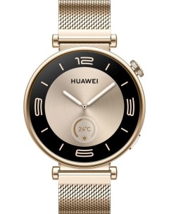 Смарт часы Watch GT 4 Aurora B19M 1 32 Amoled золотистый 55020BHW Huawei