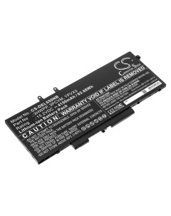 Аккумуляторная батарея CS DEL550NB для Dell Latitude 5501 Latitude 5401 15 2V 4 15 А ч черный Cameronsino