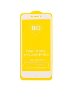 Защитное стекло 9D для Xiaomi для Redmi Note 4X белое Rocknparts