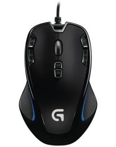 Проводная игровая мышь G300s черный голубой 910 004349 Logitech