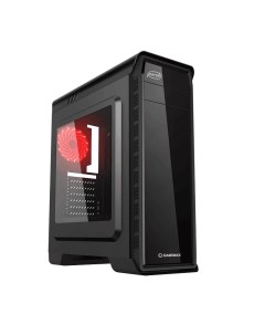 Корпус компьютерный G503BK Pardo УТ000025625 Red Black Gamemax