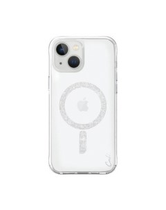 Чехол Coehl Glace MagSafe для iPhone 15 6 1 сверкающее серебро IP6 1 2023 GLCMSPSIL Uniq