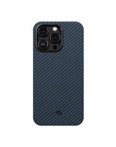Чехол MagEZ Case 4 для iPhone 15 Pro 1500D Black Blue Twill KI1508P Pitaka