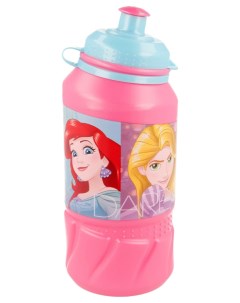 Бутылка Принцессы Дружные приключения 420 мл pink blue Stor