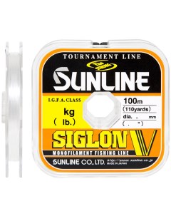 Леска Siglon V NEW 100м x10 0 570mm Sunline