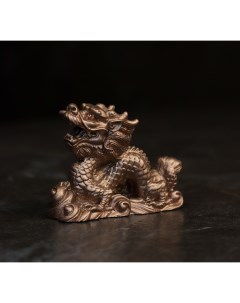 Китайский дракон Символ Года 2024 статуэтка гипс бронзовый Sntart