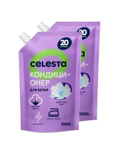 Кондиционер для белья Цветочный бриз 1 л х 2 шт Celesta