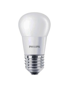 Светодиодная лампа E27 6 5 Вт 2700 К шар матовая Philips