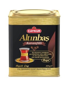 Чай черный Altinbas Гвоздика листовой с добавками 100 г Caykur