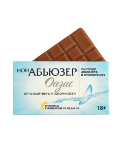 Молочный шоколад Нонабьюзер 27 г Фабрика счастья