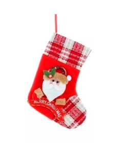 Носок для подарков Дед Мороз красный 1 шт Postmart