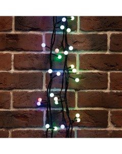 Световая гирлянда новогодняя Нить 1029823 20 м разноцветный RGB Neon-night