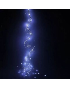 Световая гирлянда новогодняя Занавес 16886 2 м белый холодный Merry christmas