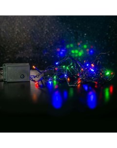 Световая гирлянда новогодняя Нить 16136 4 м разноцветный RGB Старт